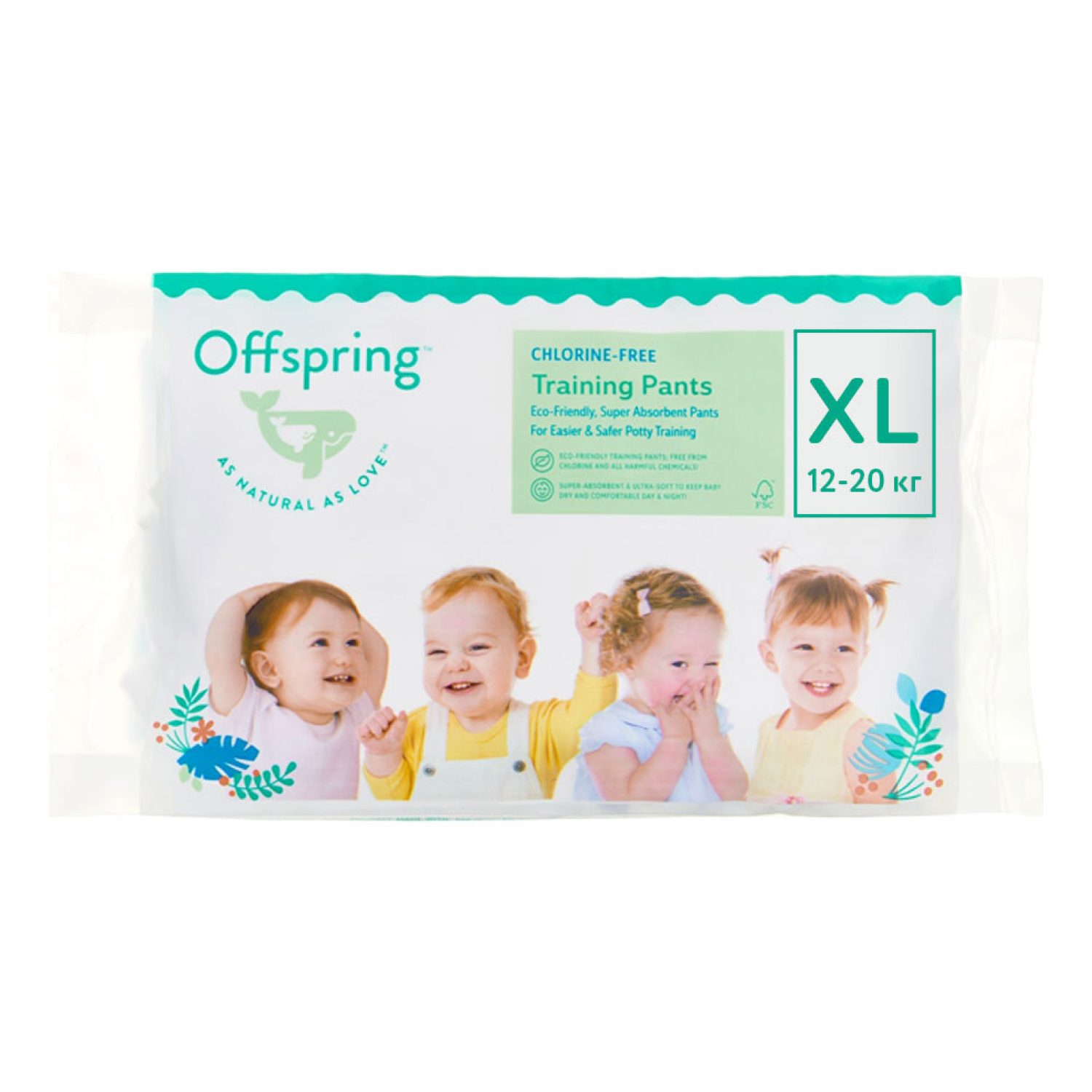 Трусики Offspring XL (12-20 кг) 3 шт. - фото 3