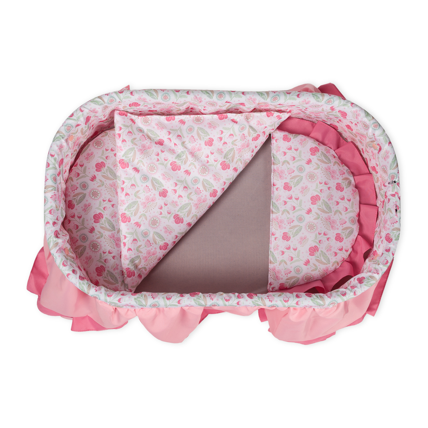 Аксессуар для кукол Demi Star люлька 9376 Pink - фото 6