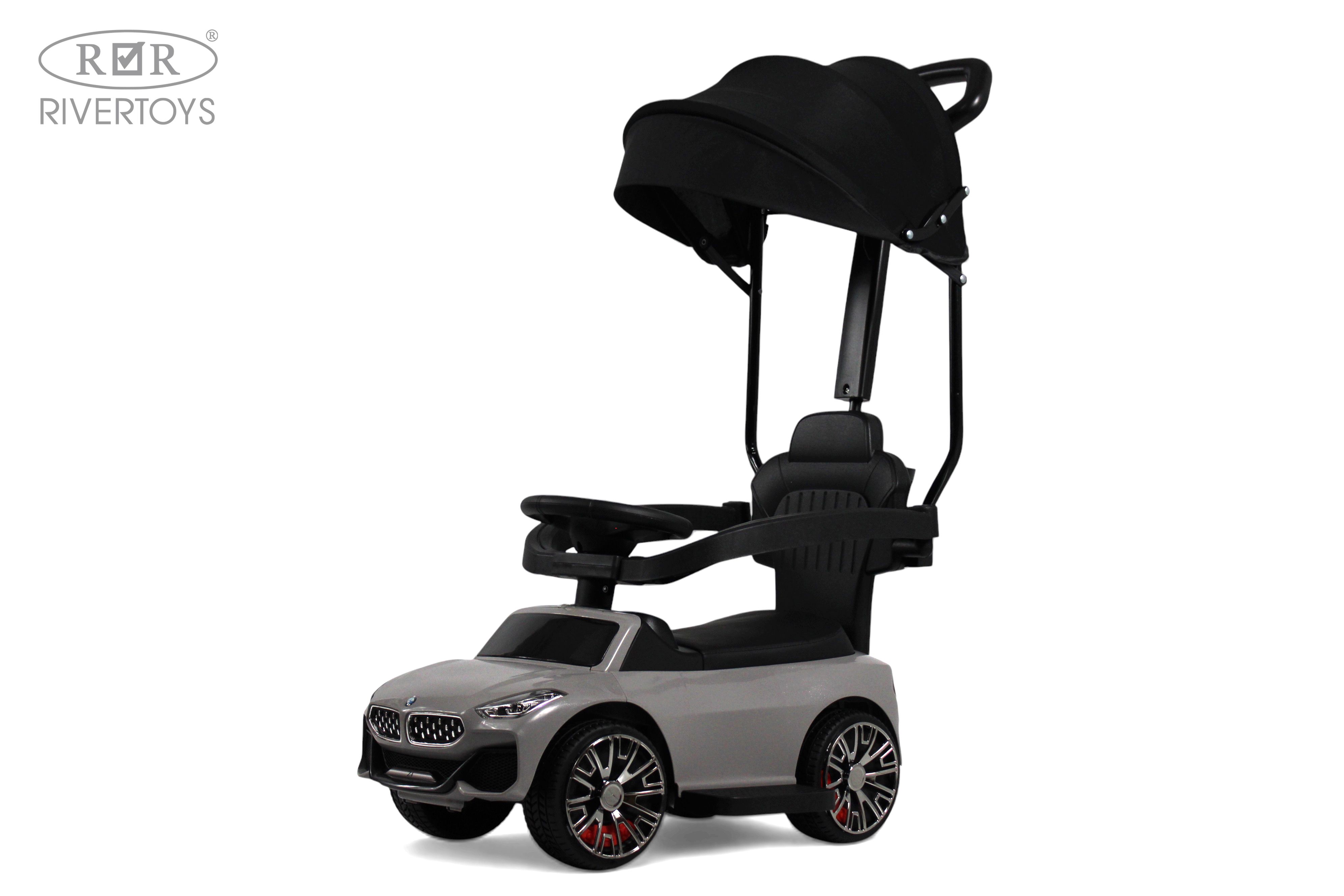 Каталка RIVERTOYS Z005ZZ-BP-GREY серый - фото 1