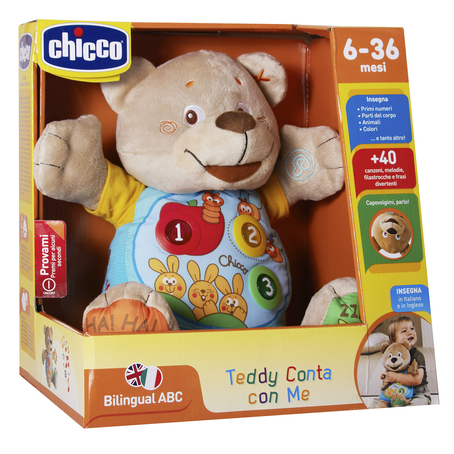 Игрушка Chicco Говорящий мишка TEDDY - фото 11