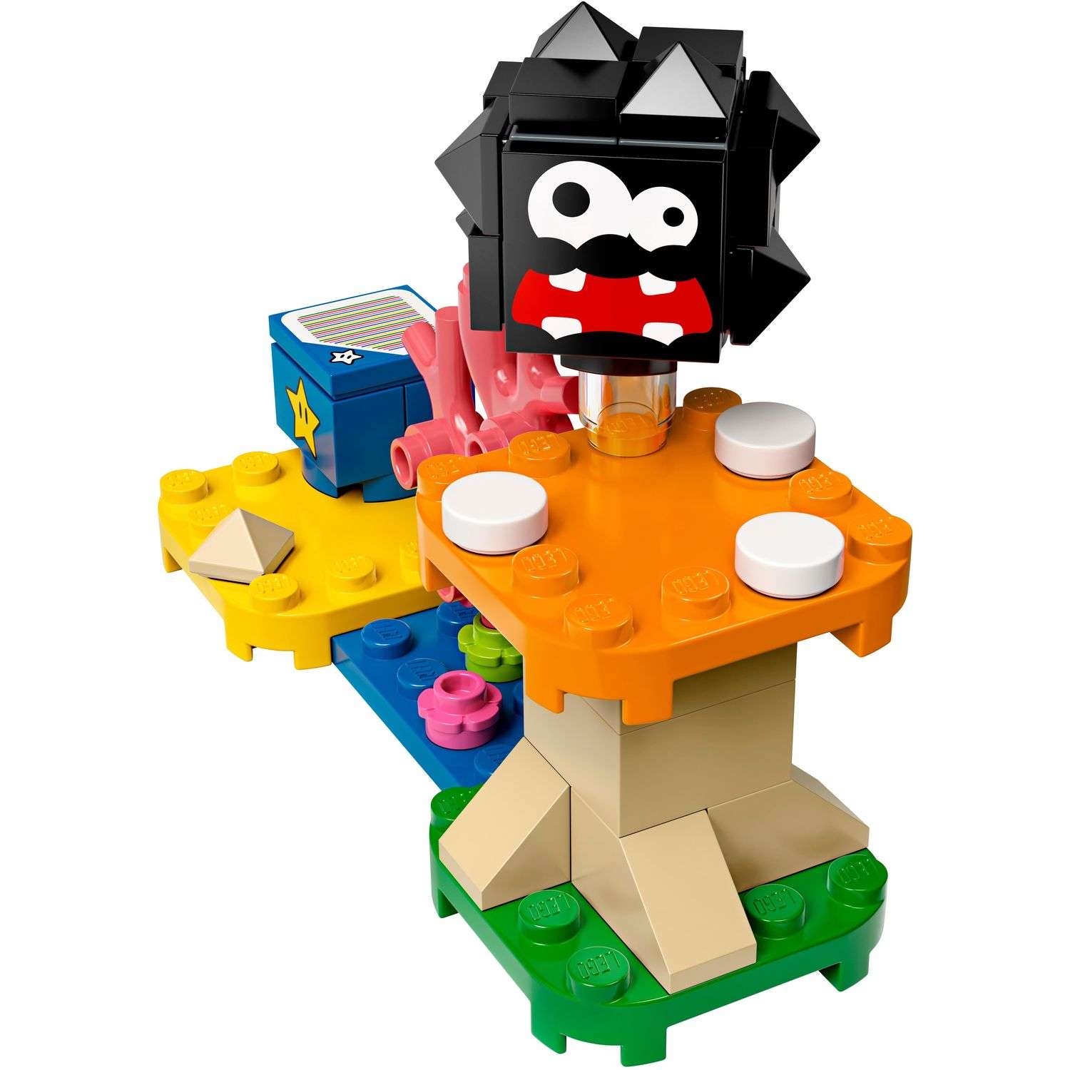 Конструктор LEGO Super Mario Лохматик и гриб-платформа 39 дет. - фото 3