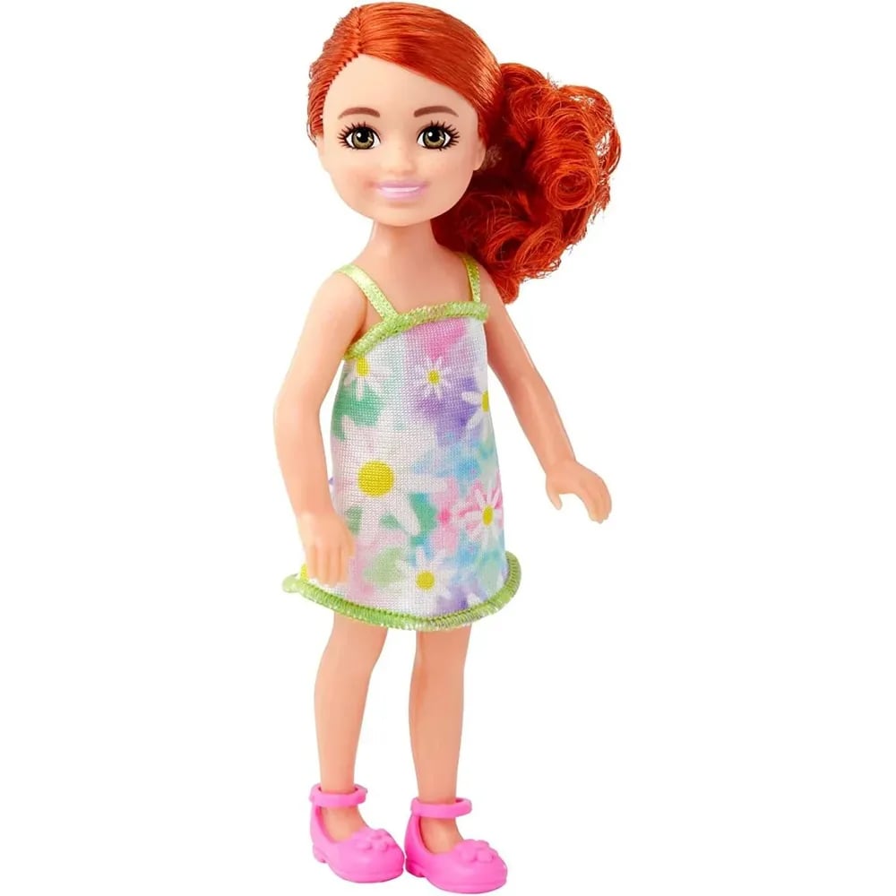 Кукла модельная Mattel Barbie Челси сарафан в цветы DWJ33(HNY56) - фото 3
