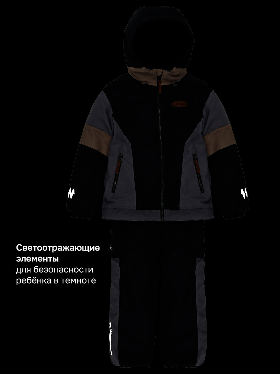 Костюм NIKASTYLE 7м2926 черный - фото 7