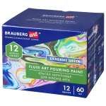 Краски акриловые Brauberg 12 цв.