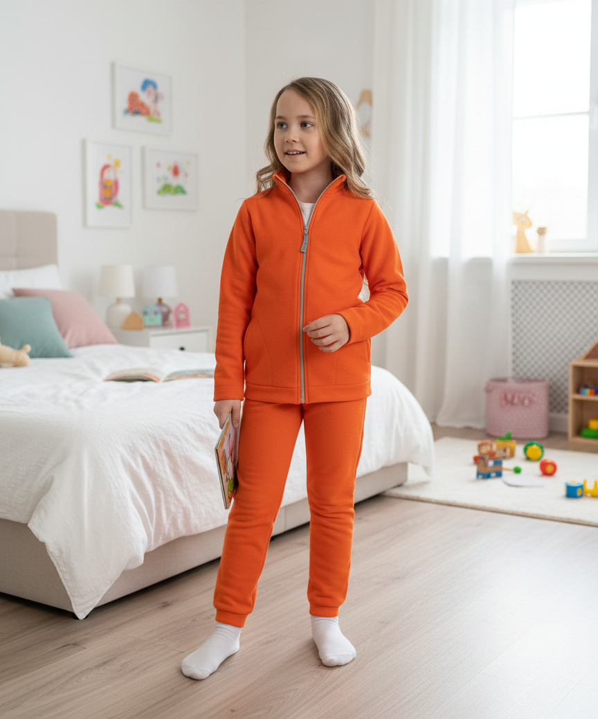 Изображение товара Флисовый костюм для мальчика 134 Утенок утепленный осень-зима