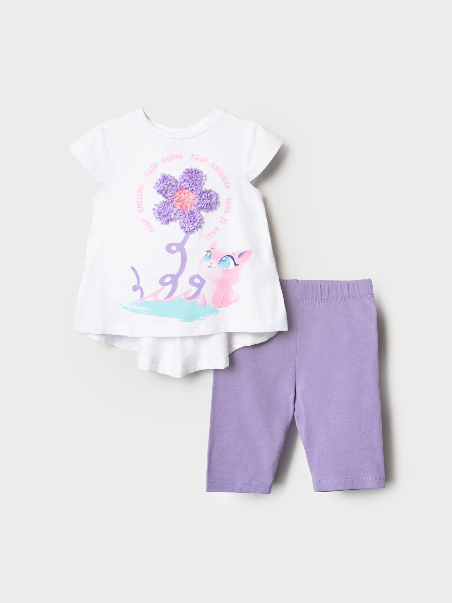 Футболка и леггинсы PlayToday 12622097 - фото 6