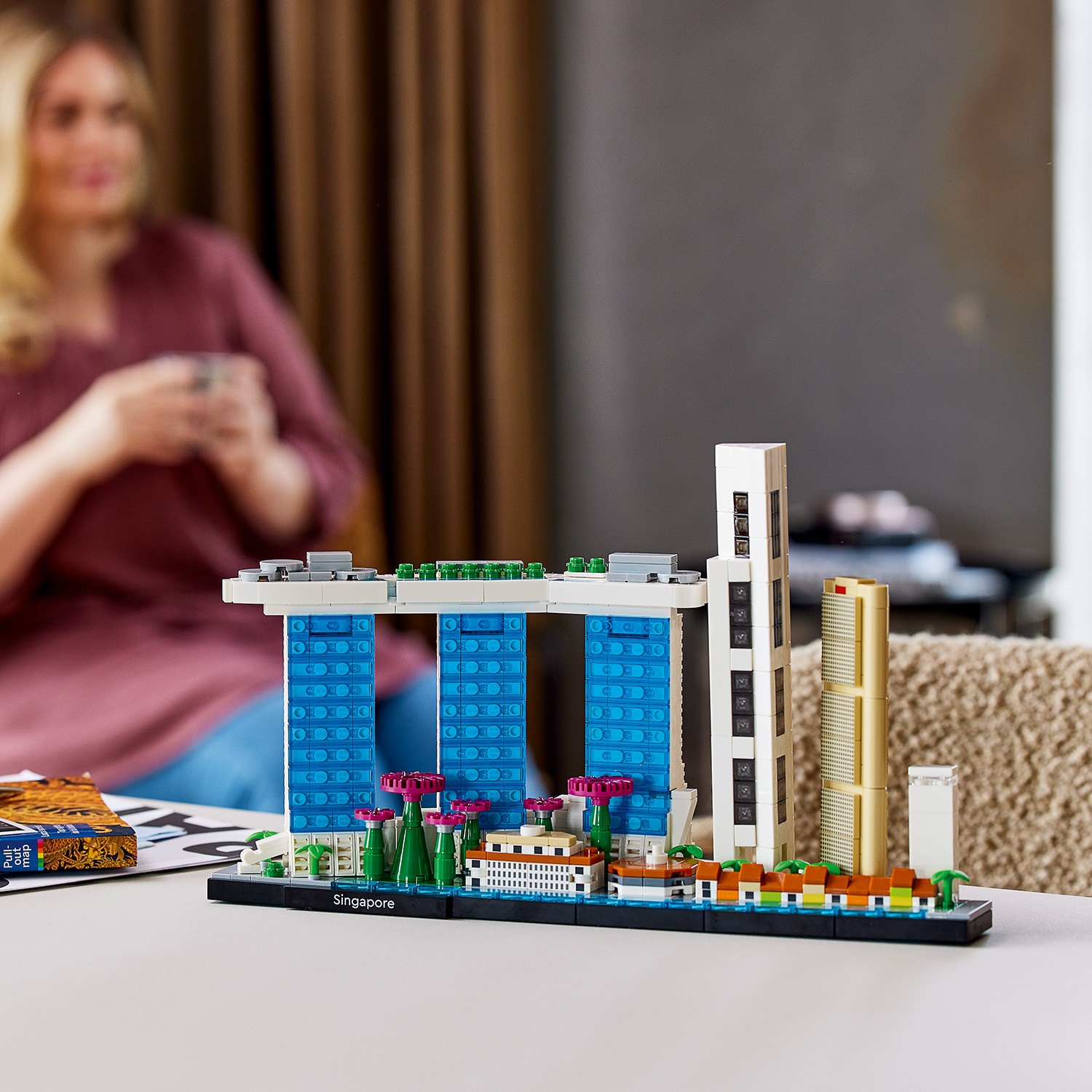 Конструктор LEGO Architecture Сингапур блочный - фото 9