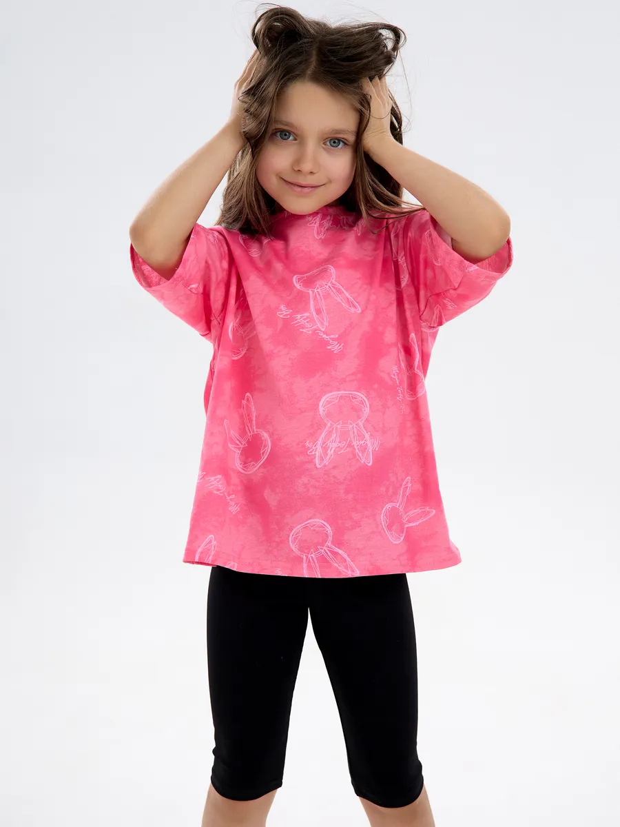 Костюм YAXX 011--Костюм зайка/розовый (К+Л) - фото 1