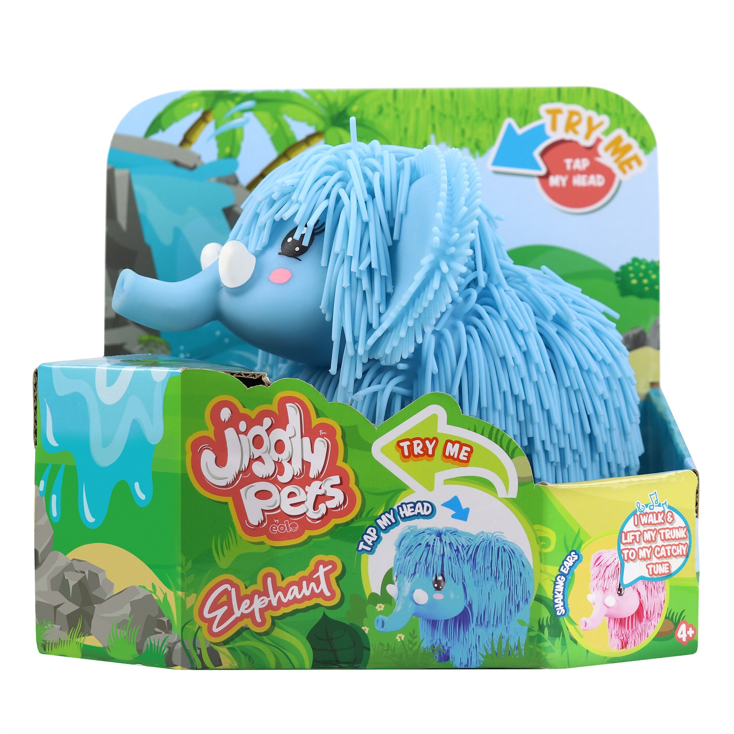 Игрушка мягкая Jiggly Pets 14 см - фото 6