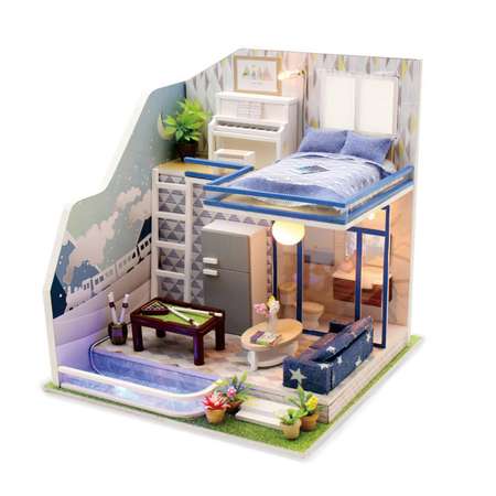 Конструктор Hobby Day Румбокс Неоновый лофт сборная игровая модель