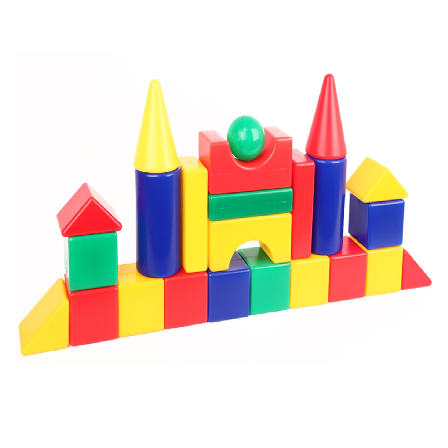 Игрушка Green Plast кубики Мой городок - фото 2