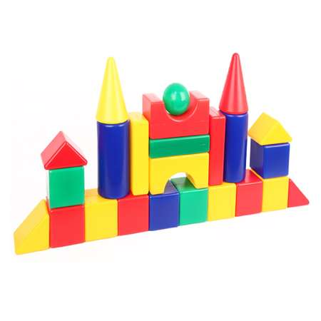 Игрушка Green Plast кубики Мой городок