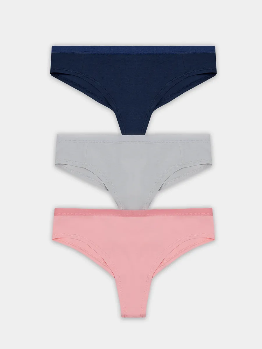 Трусы 3 шт Mark Formelle (Марк Формэль) 412247H-3/серый1 - фото 8