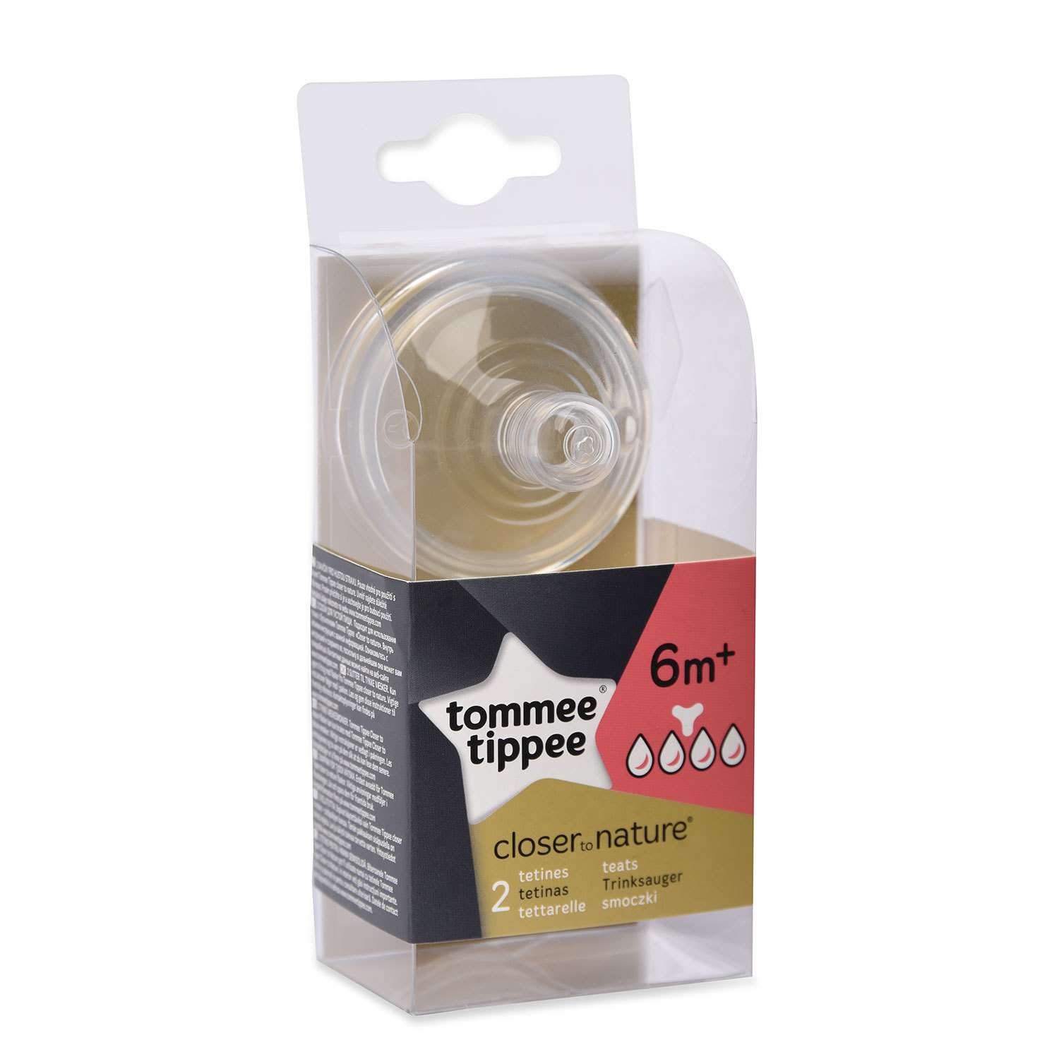 Соска Tommee tippee (для густых жидкостей) 2 шт. - фото 3