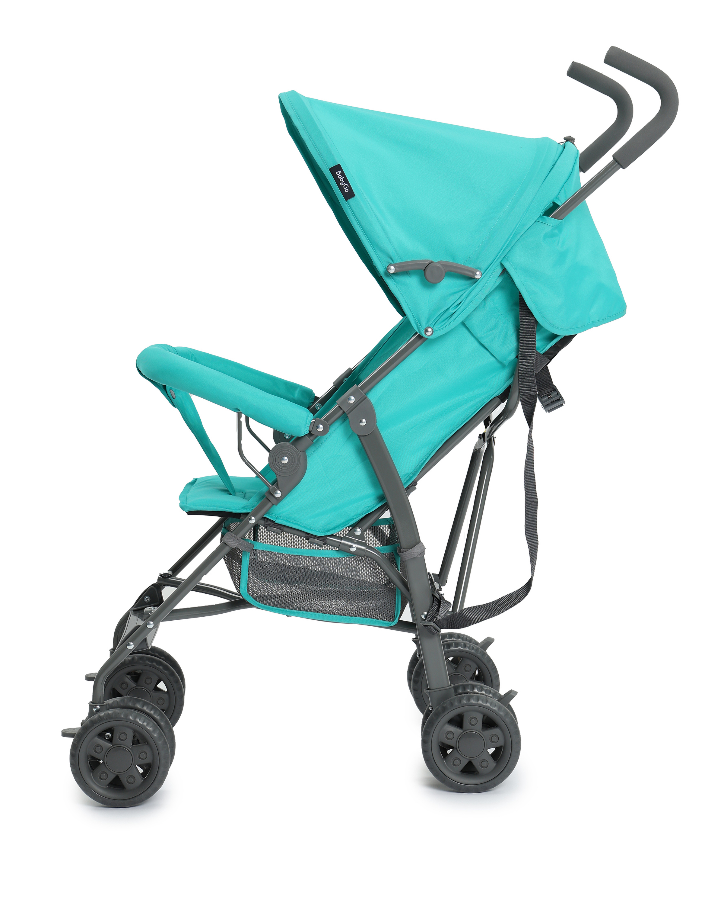 Коляска прогулочная BabyGo Mirage зеленый - фото 4