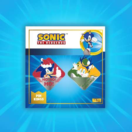 Значок Sonic The Hedgehog 2 шт.