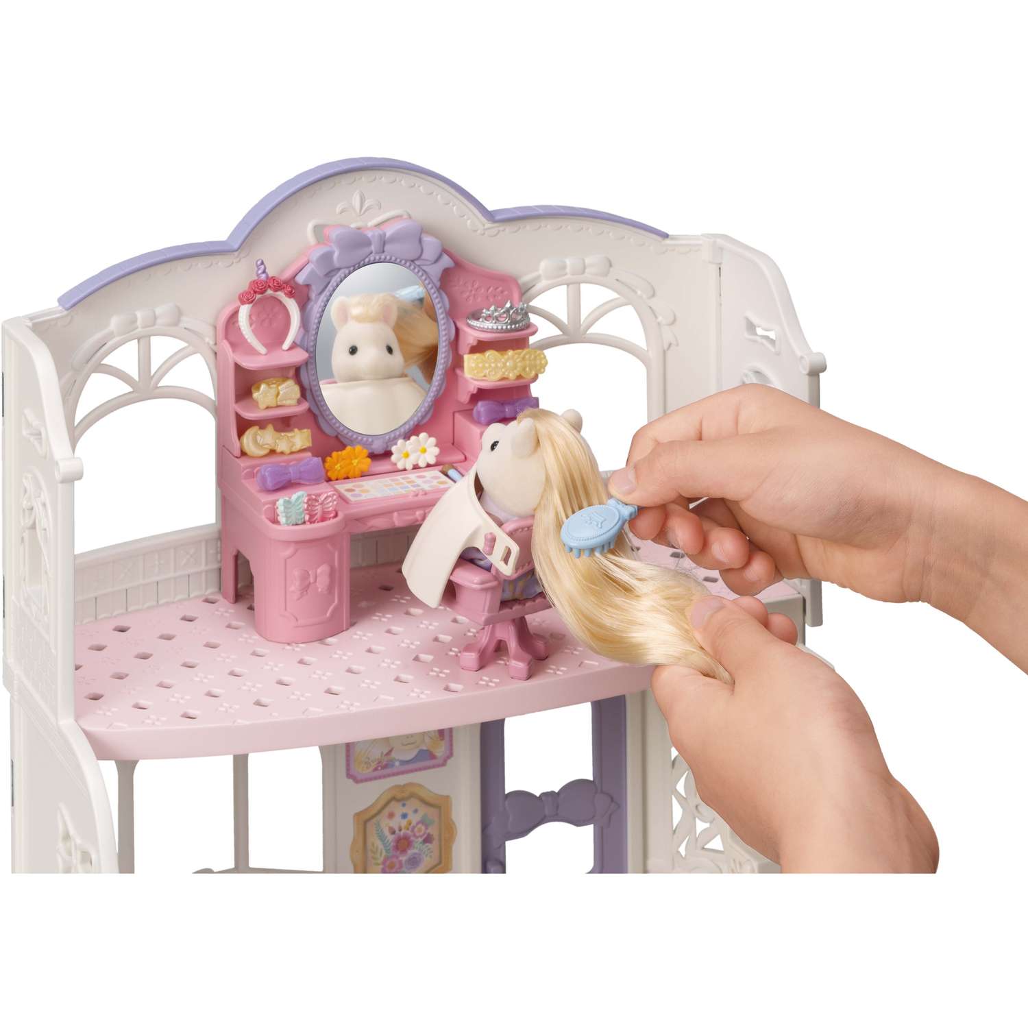 Игровой набор Sylvanian Families Салон красоты Пони - фото 15