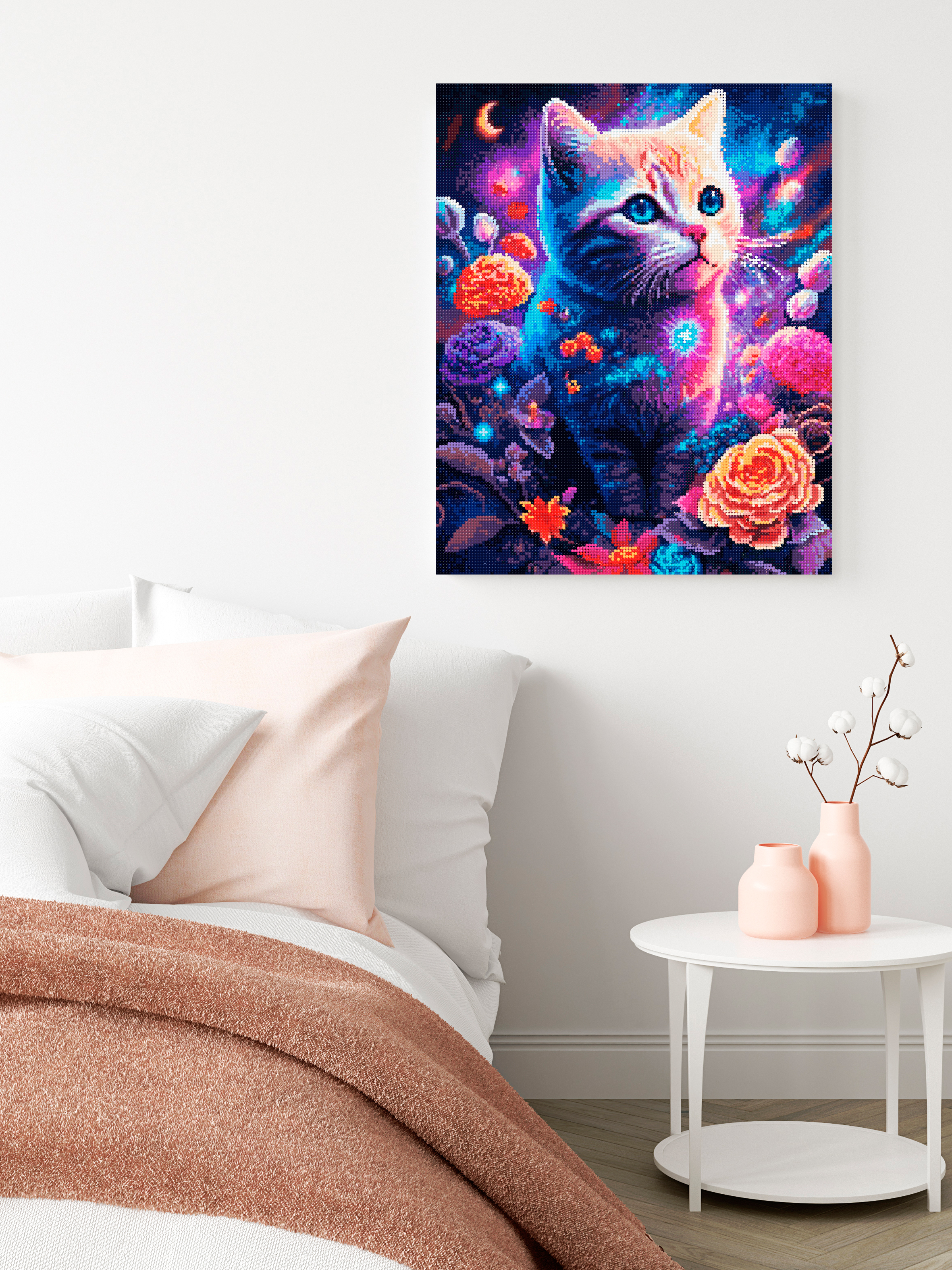 Алмазная мозаика Art sensation Космический кот в ассортименте - фото 3