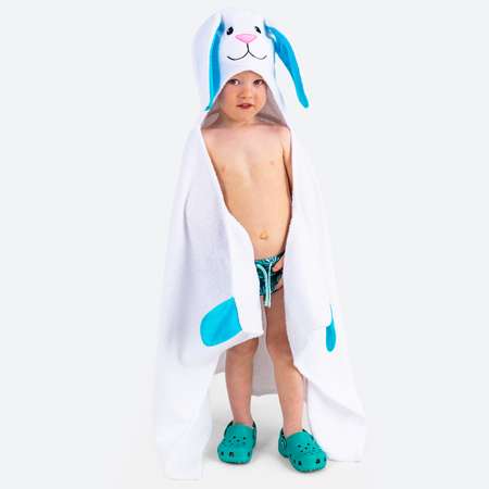 Полотенце с капюшоном BabyBunny Зайчик M