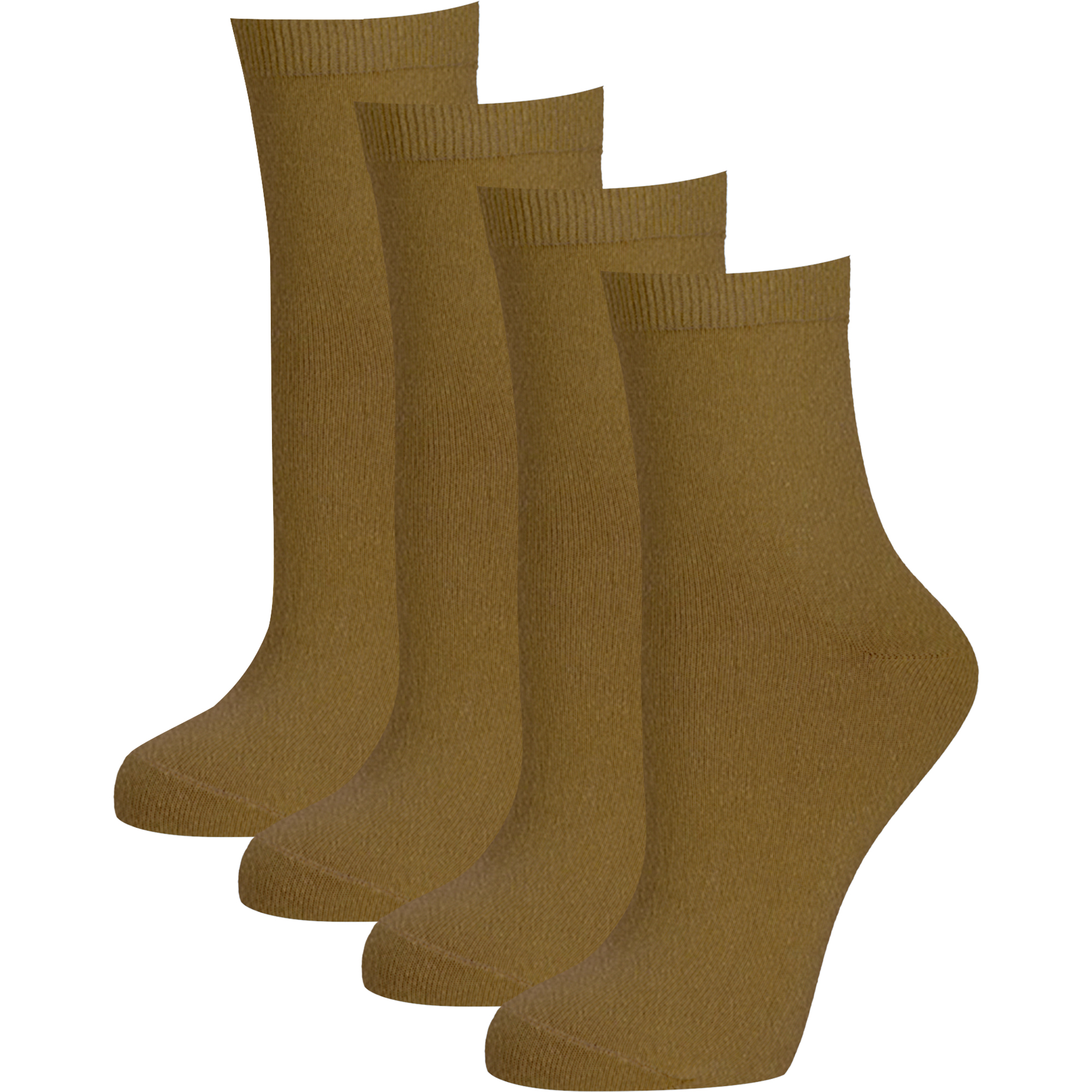 Носки 4 пары RuSocks С-425 Ж _(ДМ)_темно-бежевый_4_пары - фото 1