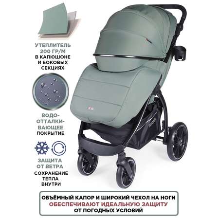 Коляска прогулочная BabyCare Venga Оливковый зеленый