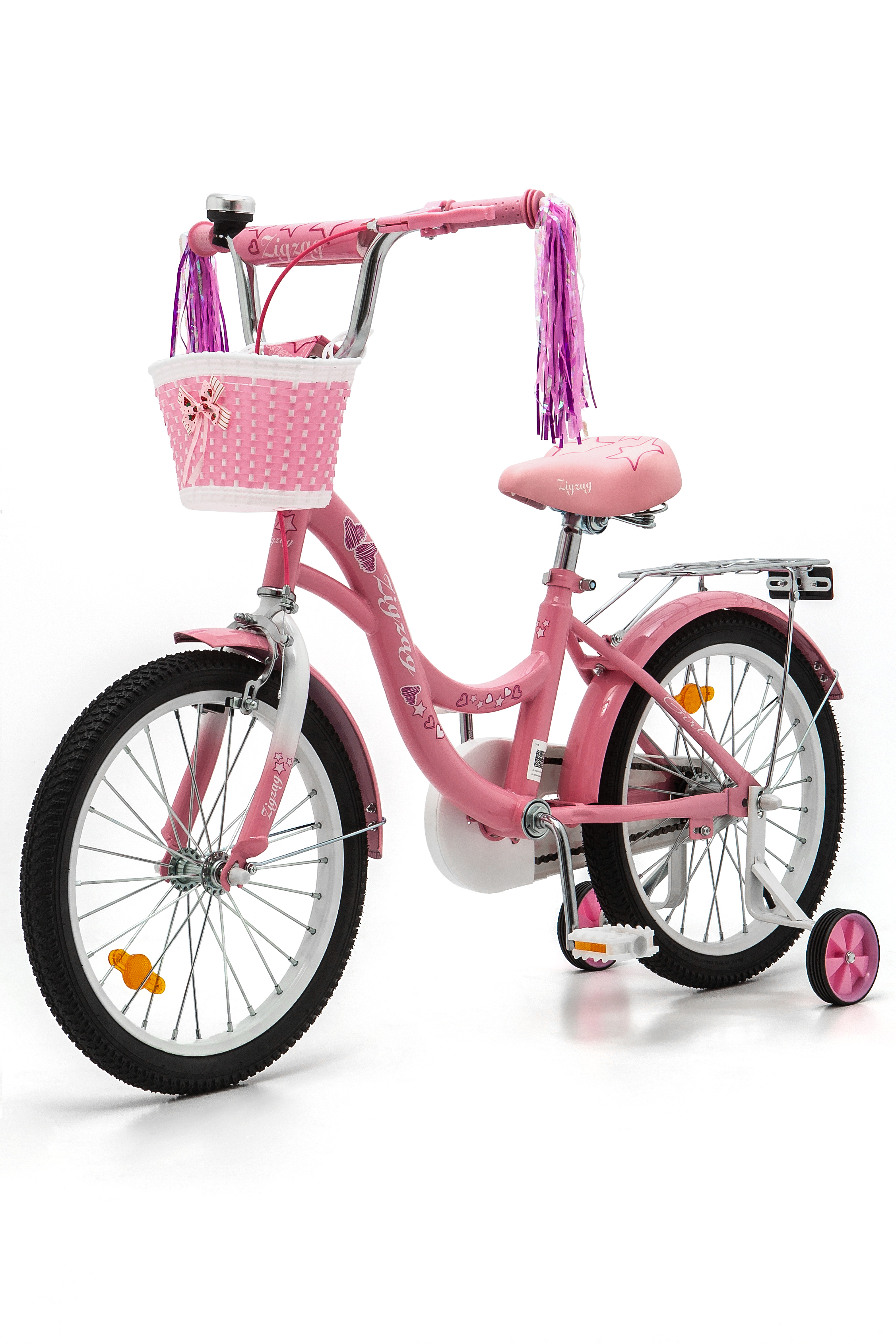 Двухколесный велосипед ZigZag 18 дюймов - фото 12