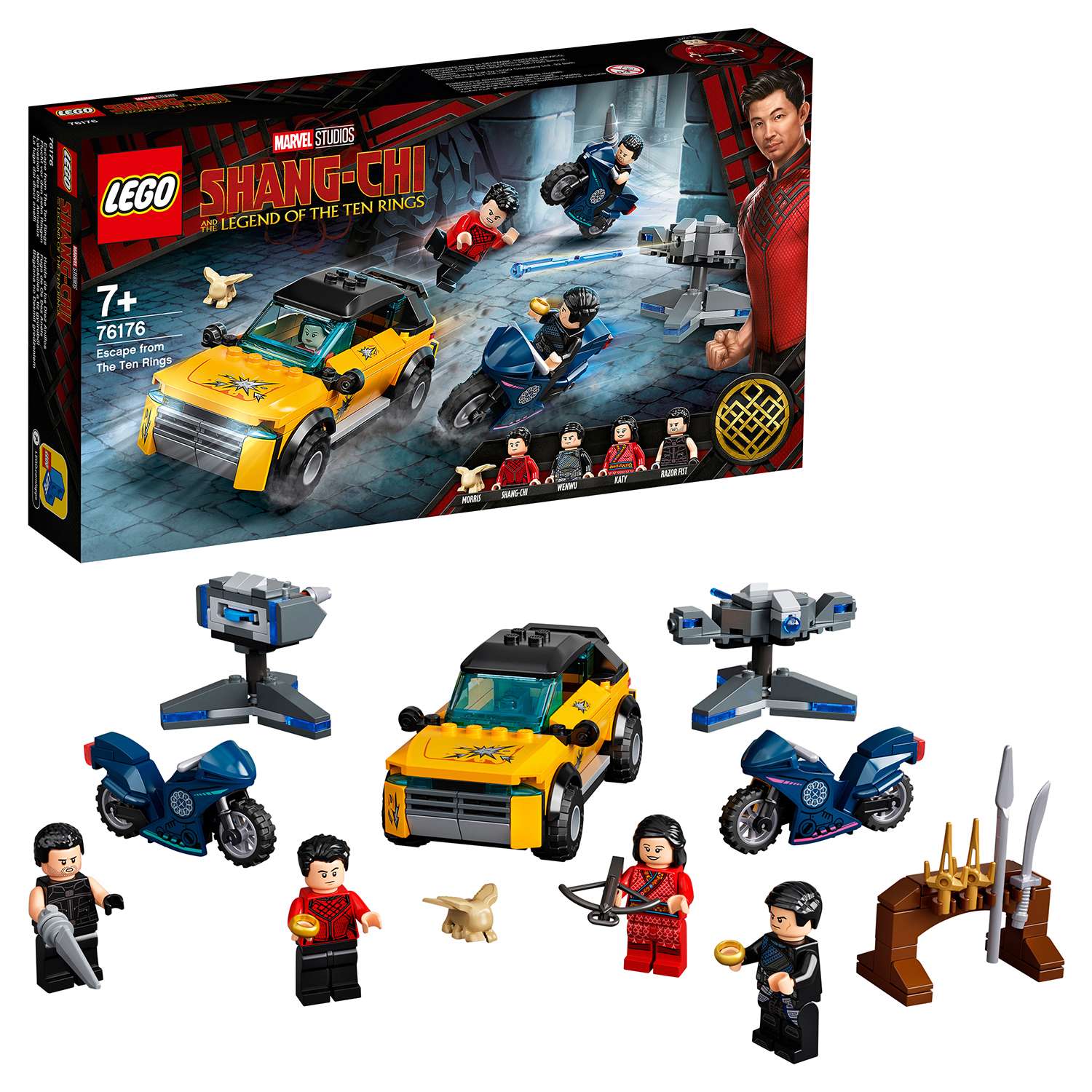 Конструктор LEGO Marvel Super Heroes Побег от Десяти колец - фото 1