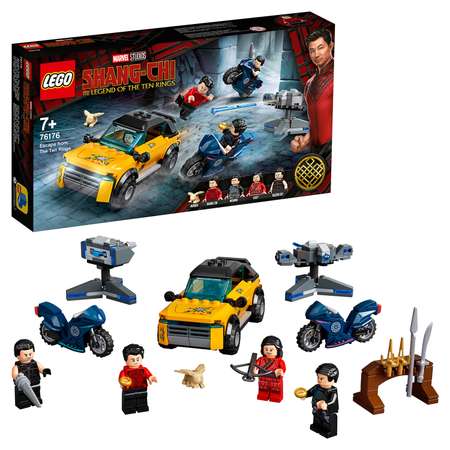 Конструктор LEGO Marvel Super Heroes Побег от Десяти колец блочный
