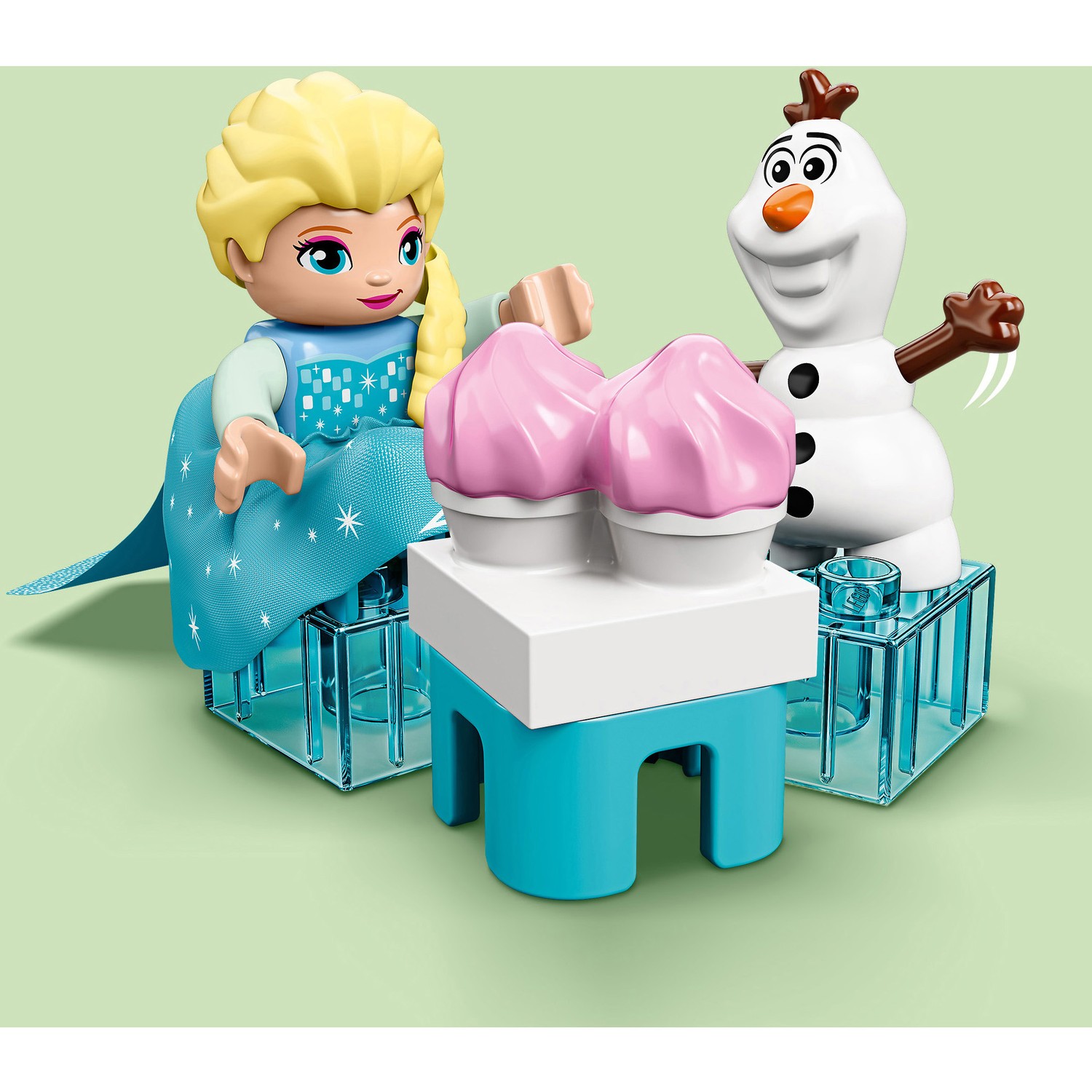 Конструктор LEGO DUPLO Чаепитие у Эльзы и Олафа - фото 11