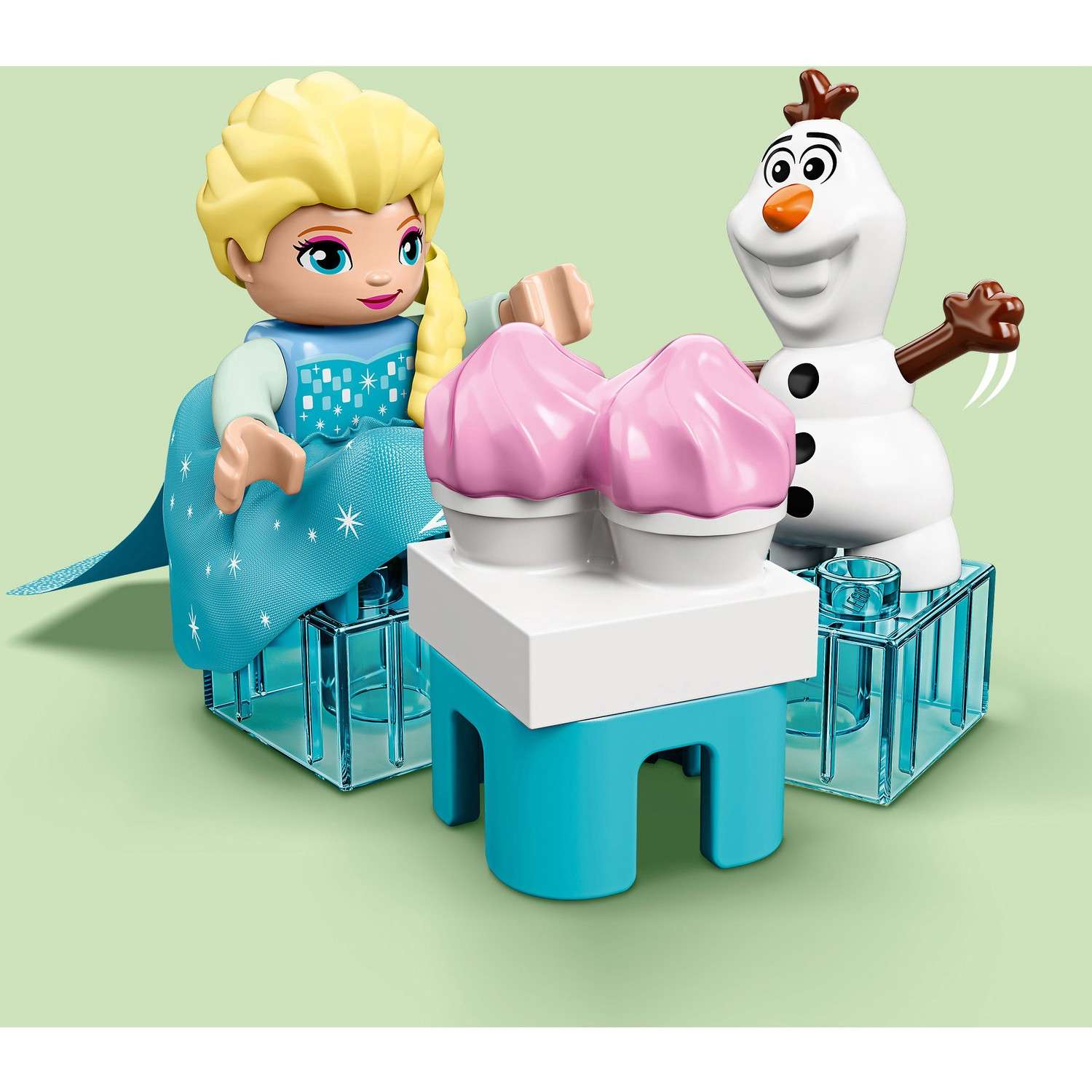 Конструктор LEGO DUPLO Чаепитие у Эльзы и Олафа - фото 11
