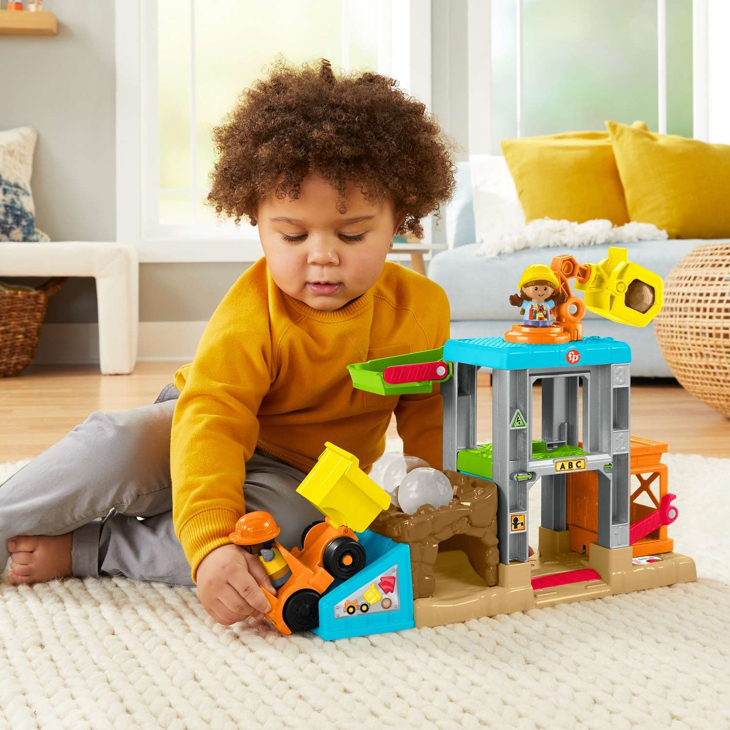 Игровой набор Fisher Price Little People Стройка - фото 26