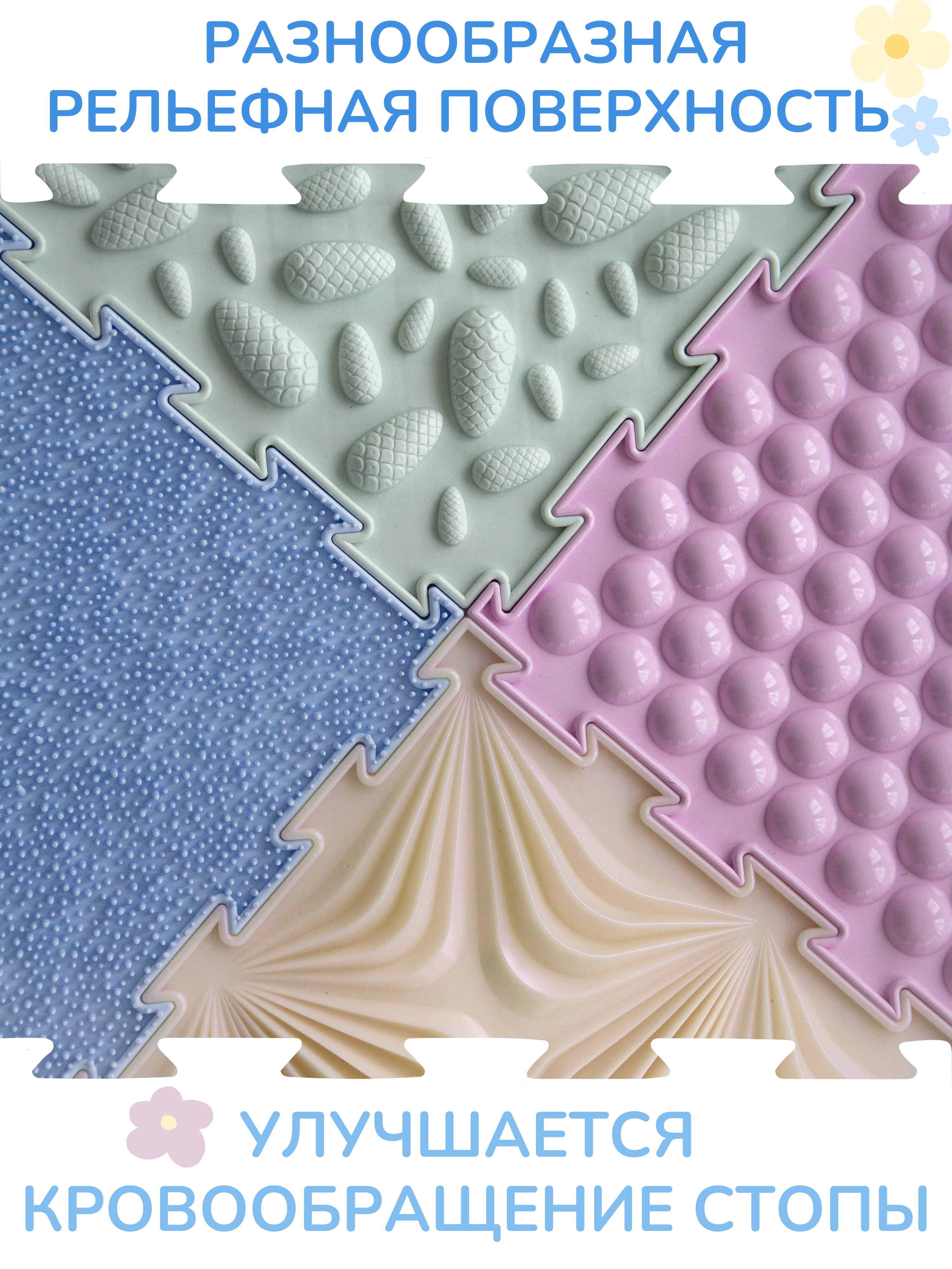 Коврик-пазл Ортодон массажный развивающий 26 x 300 см - фото 8