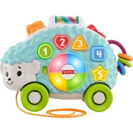 Игрушка Fisher Price Линкималс Обучающий Ёжик музыкальный для малышей развивающая GJB14