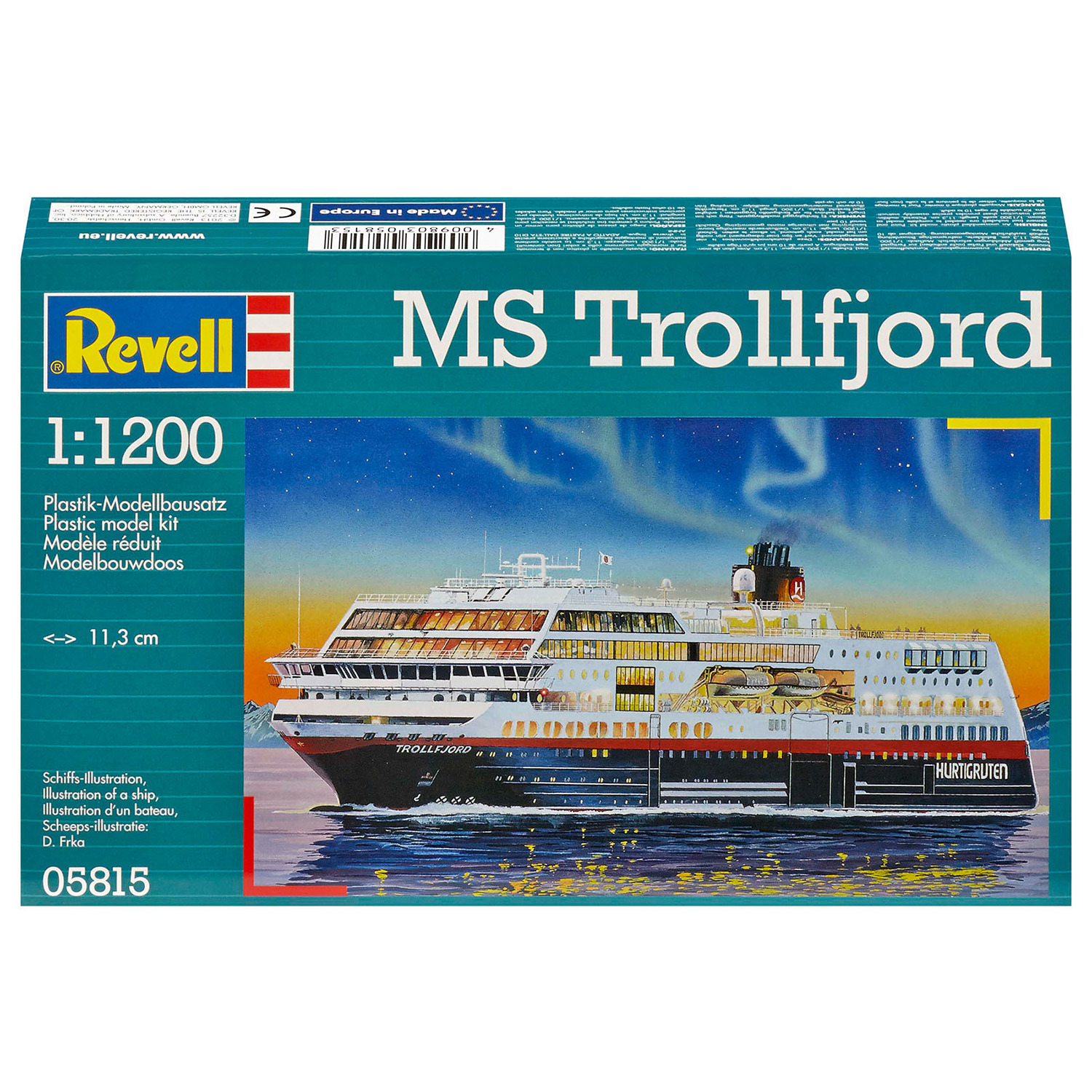 Сборная модель Revell Круизный лайнер Трафальгар маршрут Хуртигрутен 05815 05815 - фото 1