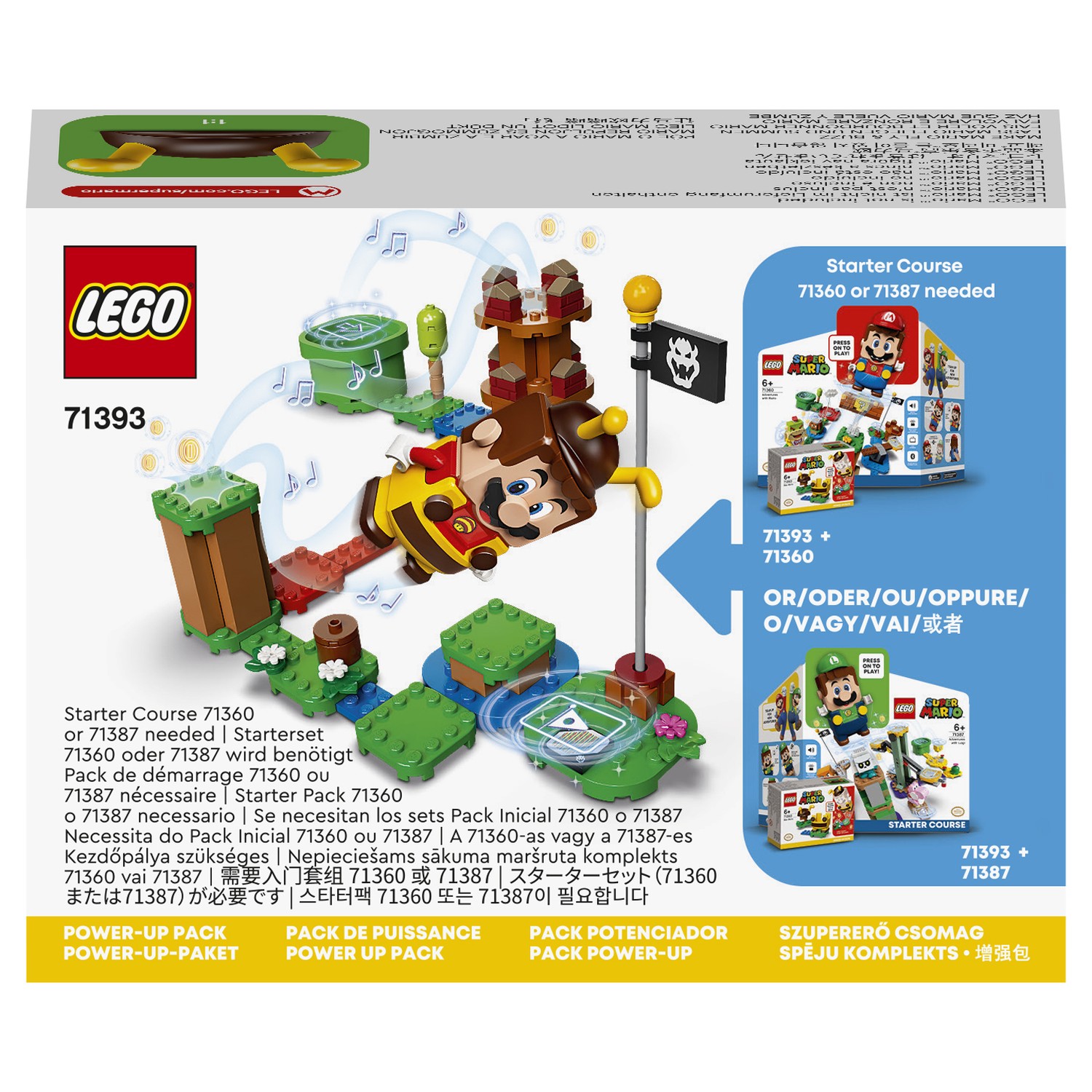 Конструктор LEGO Super Mario Марио-пчела - фото 3