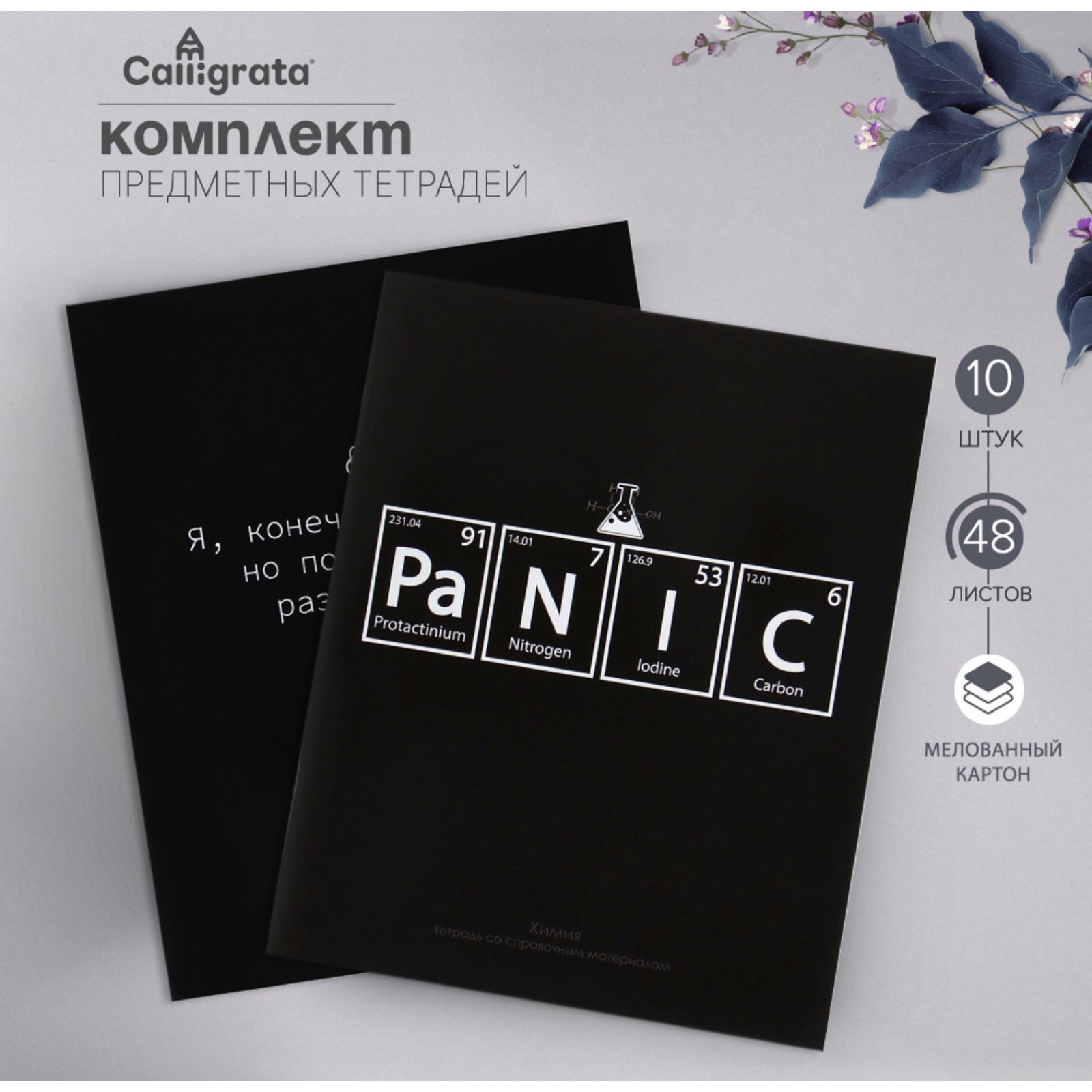 Тетрадь Calligrata клетка - фото 5