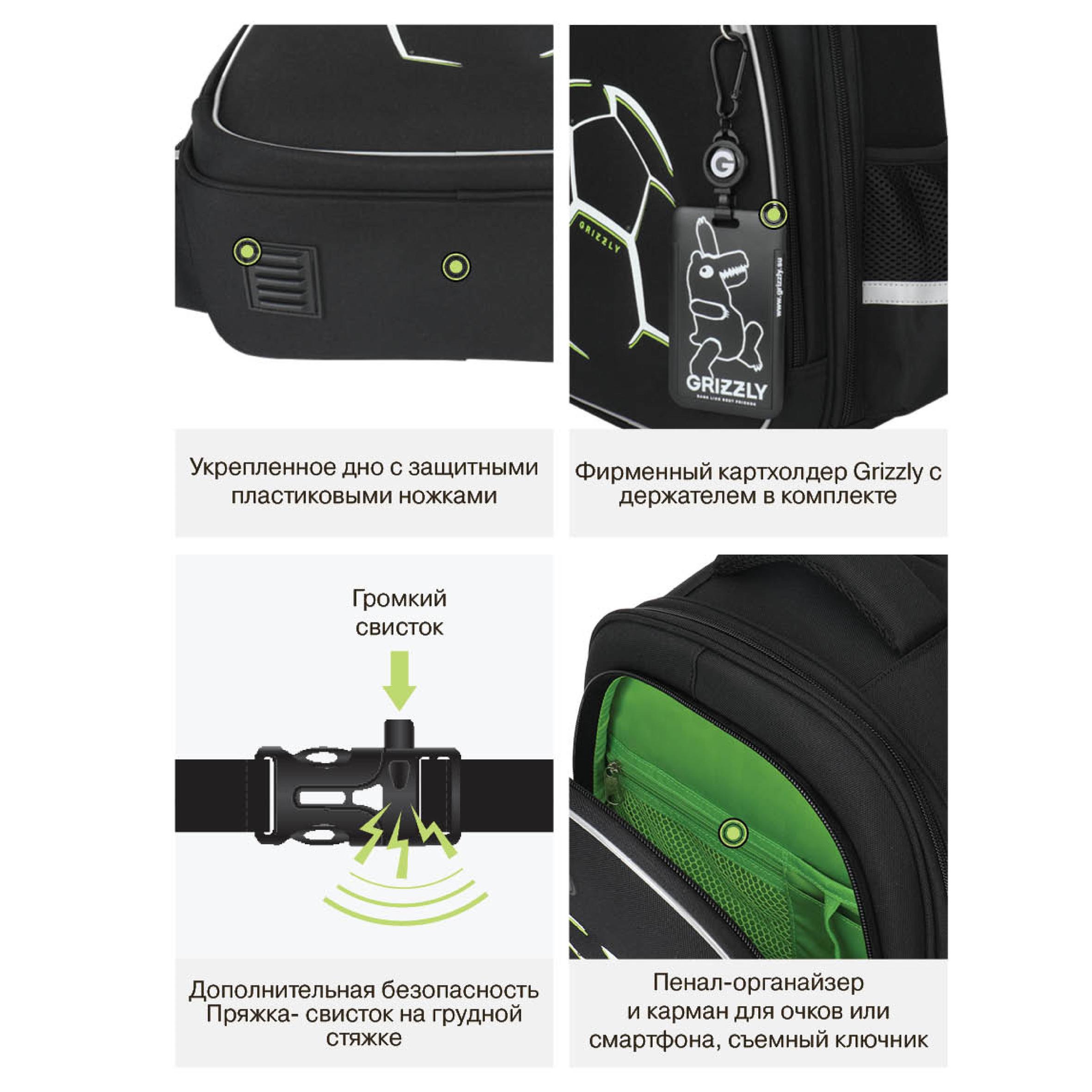 Ранец Grizzly Мяч - фото 14