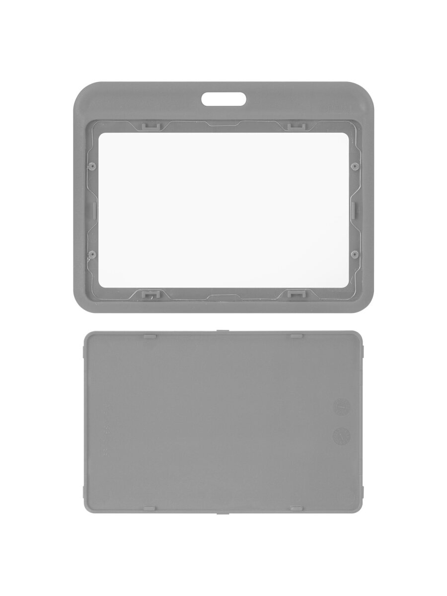 Бейдж Brauberg серый - фото 4