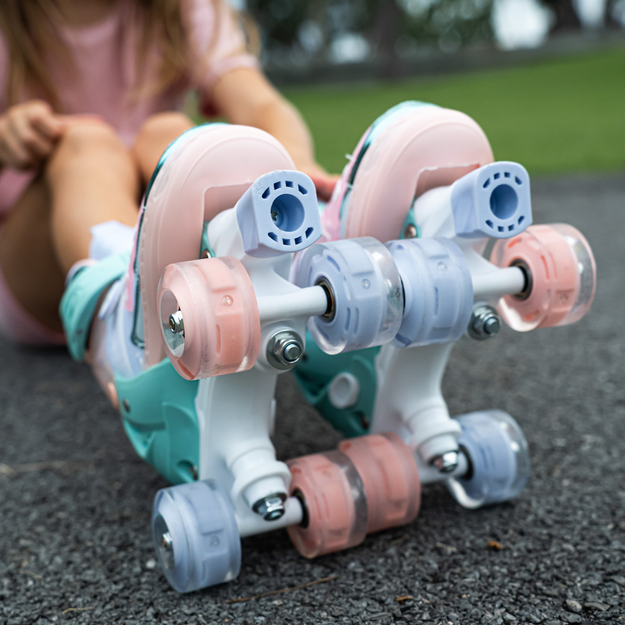 Роликовые коньки Amarobaby M 30-33 - фото 12
