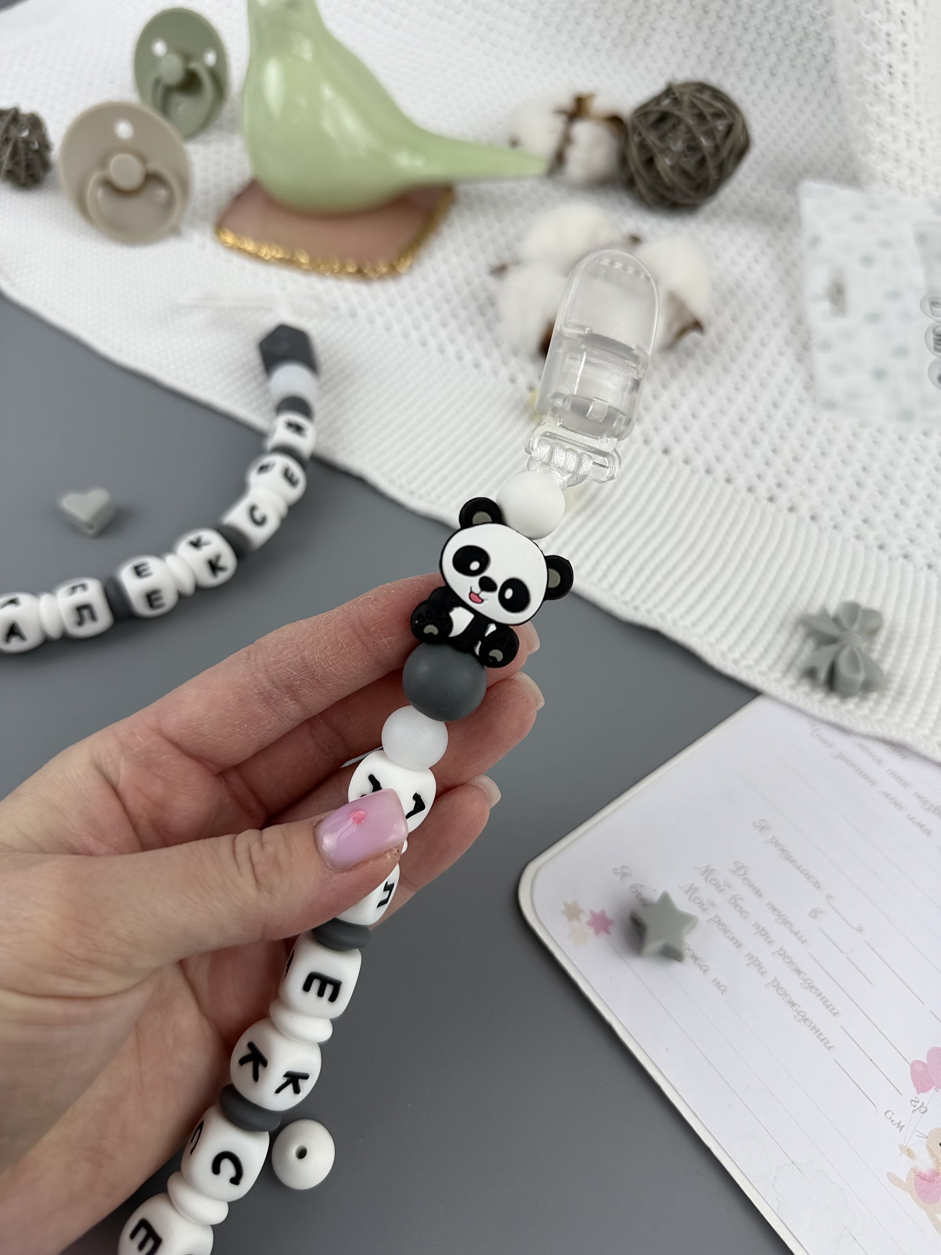 Клипса для пустышки BABY WOODS - фото 5
