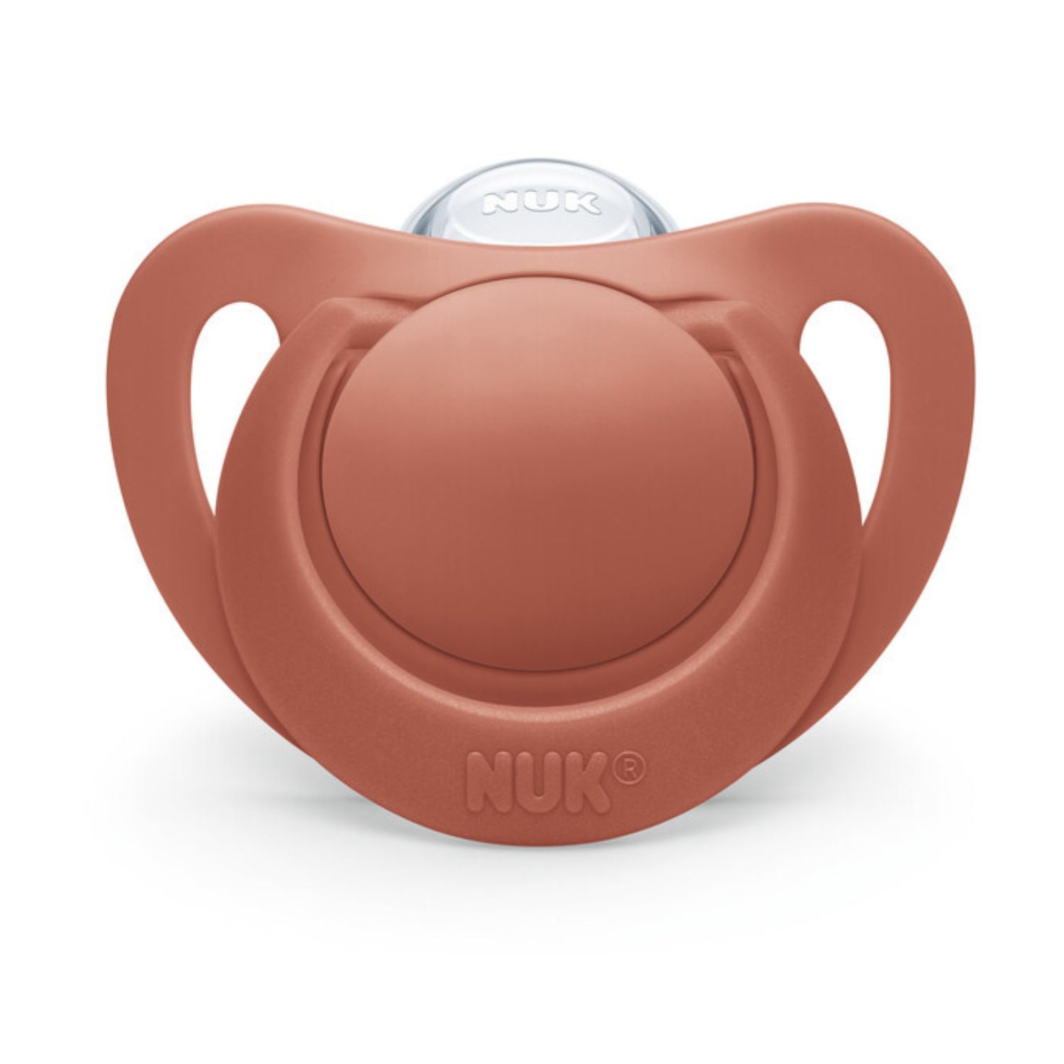 Пустышка Nuk силикон классическая от 6 мес. 2 шт. в ассортименте - фото 2