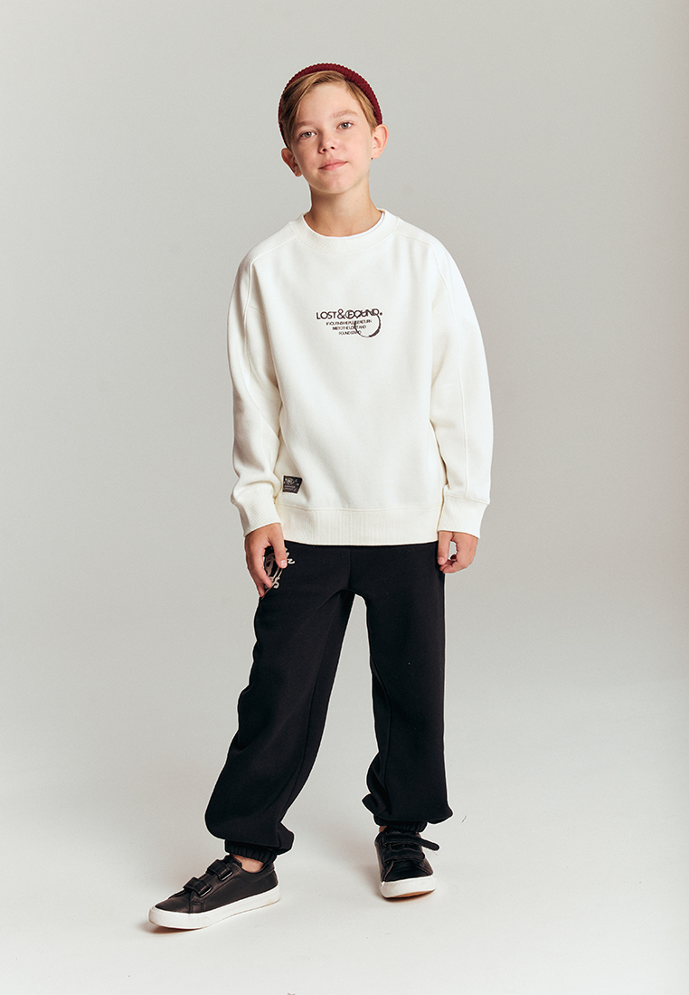 Cвитшот artie W25K03T-1515M/Молочный - фото 2