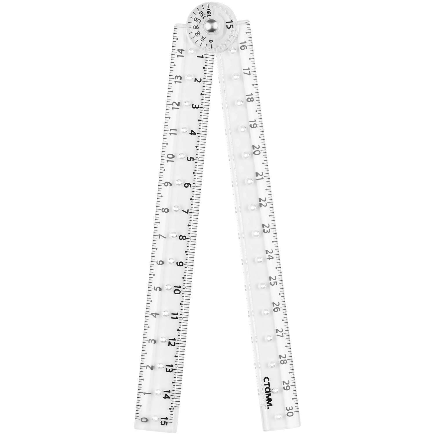 Линейка СТАММ пластик - фото 3