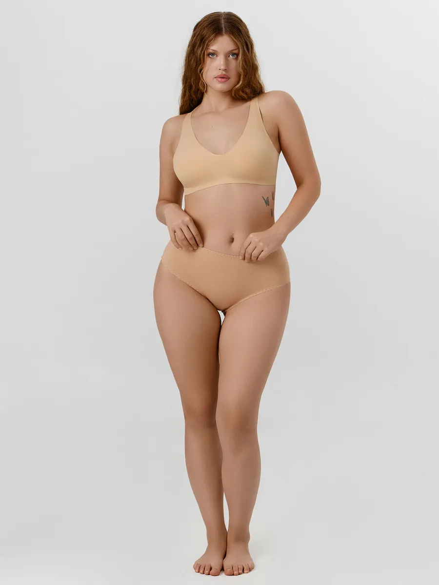 Трусы 5 шт Mark Formelle (Марк Формэль) 412075-5/обжаренный миндаль - фото 8