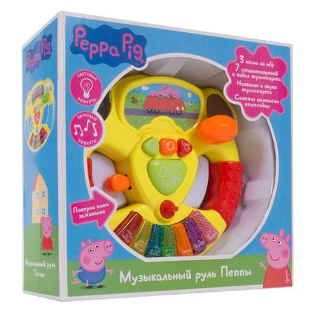Игрушка Свинка Пеппа руль