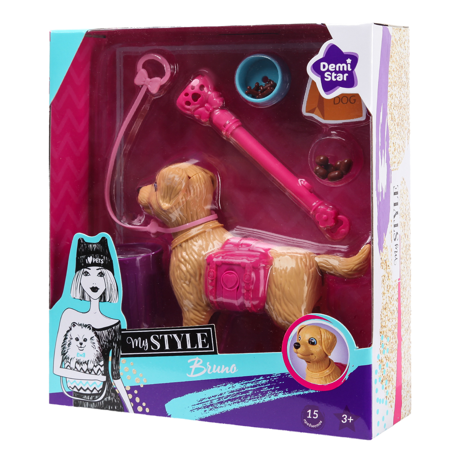 Игровой набор Demi Star На прогулку с питомцем - фото 2