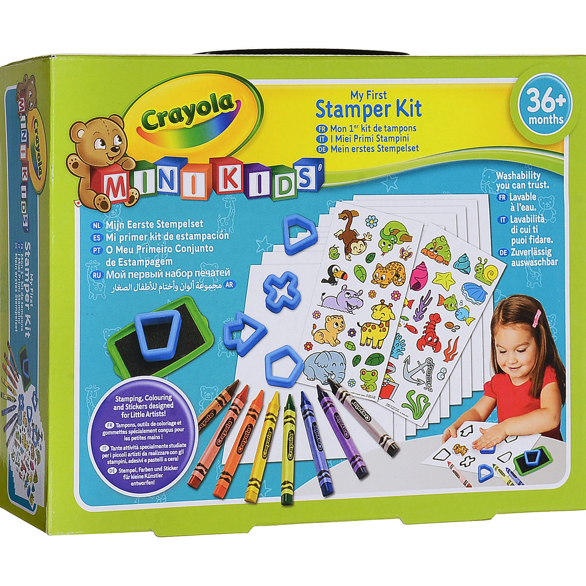 Набор для рисования Crayola Мои первые печати - фото 1