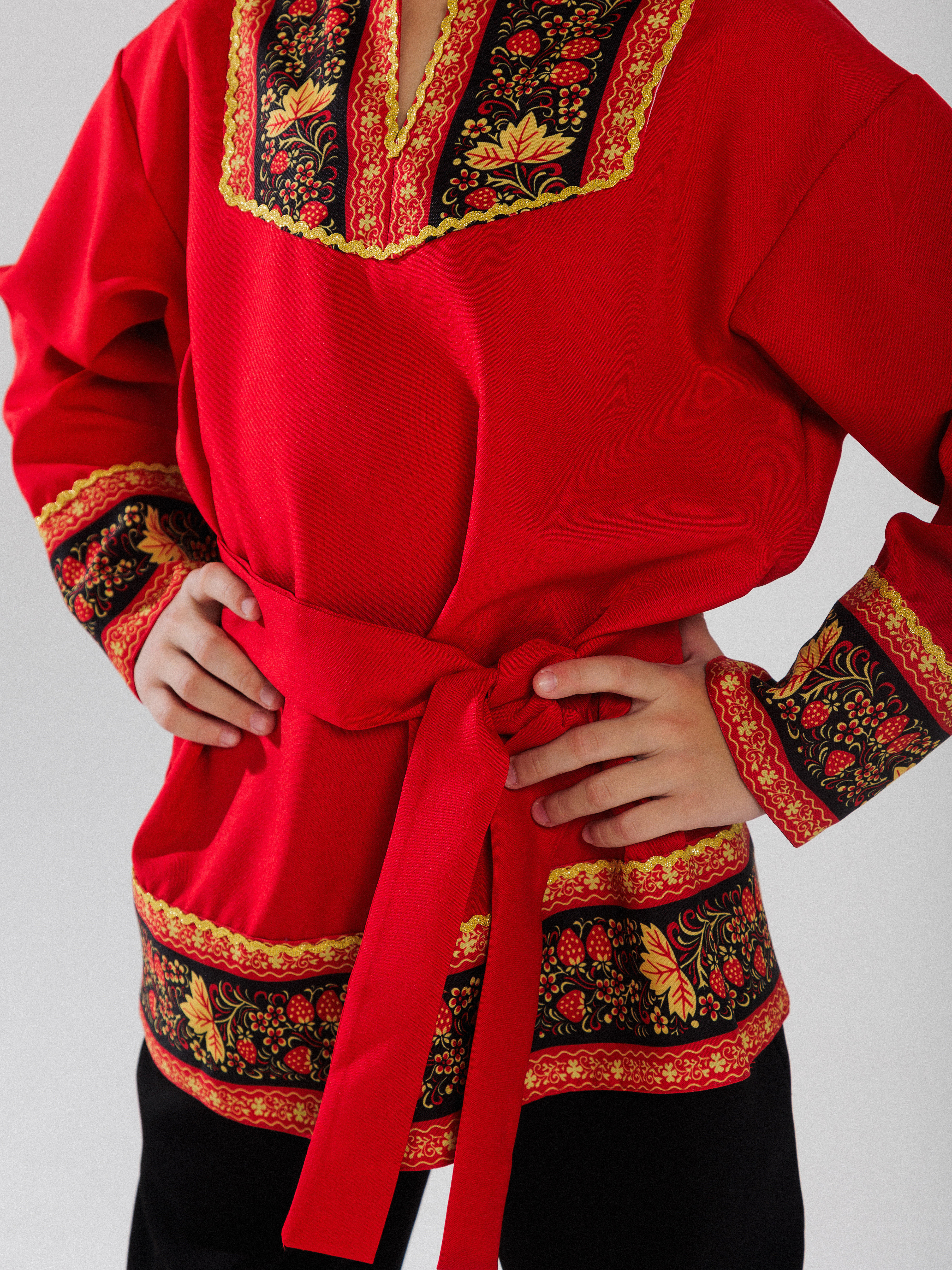 Рубашка русская народная Gala-Вальс С/Иван/красн/мальч - фото 7