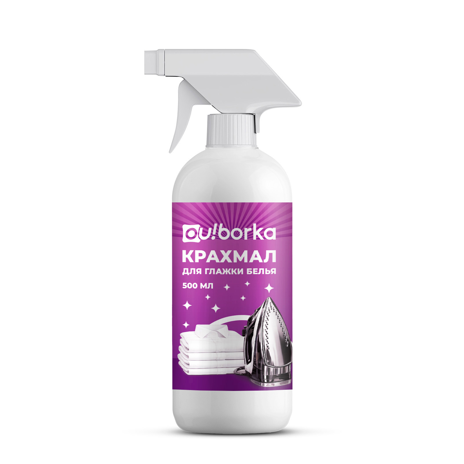 Средство для глажки Ou!borka 500 мл 586 г универсальное 1 шт. 1 упак. - фото 8