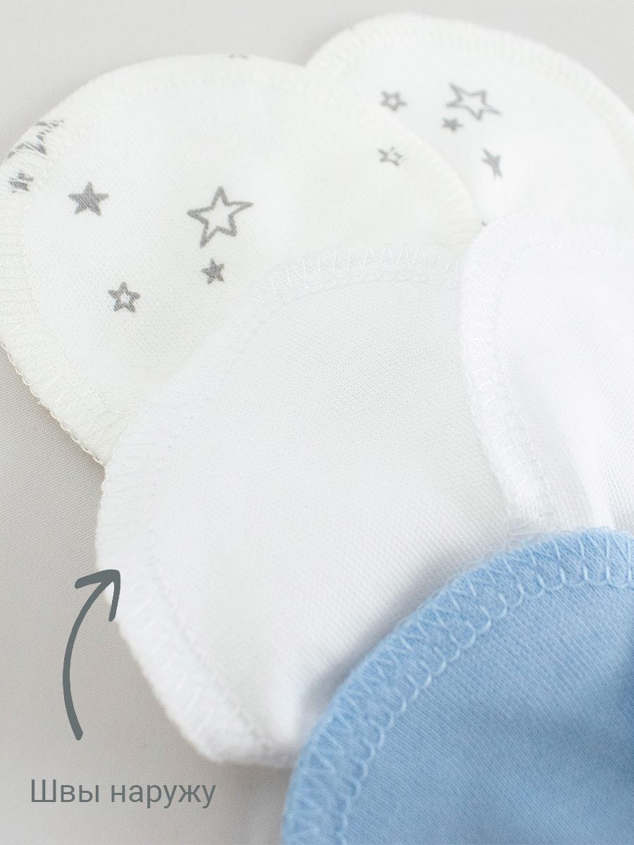 Рукавички-антицарапки 4 пары TataBaby 0973200504-0973200504-0973202701-0973200509 - фото 4